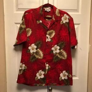 Pacific Legend Floral Hawaiian Aloha Shirt